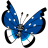 Blue Vivillon