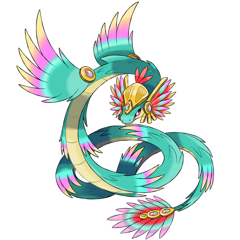 Draguatl, design by HydraTrainer1